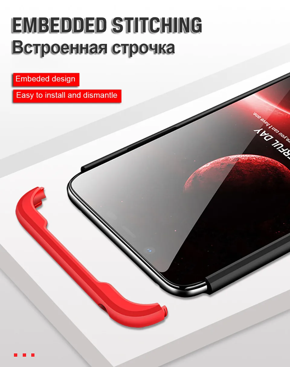 3 в 1 360 Жесткий Роскошный чехол для Nokia 7 6,1 Plus противоударный матовый пластиковый закаленное стекло Полный Чехол для Nokia 8,1 X6 X7