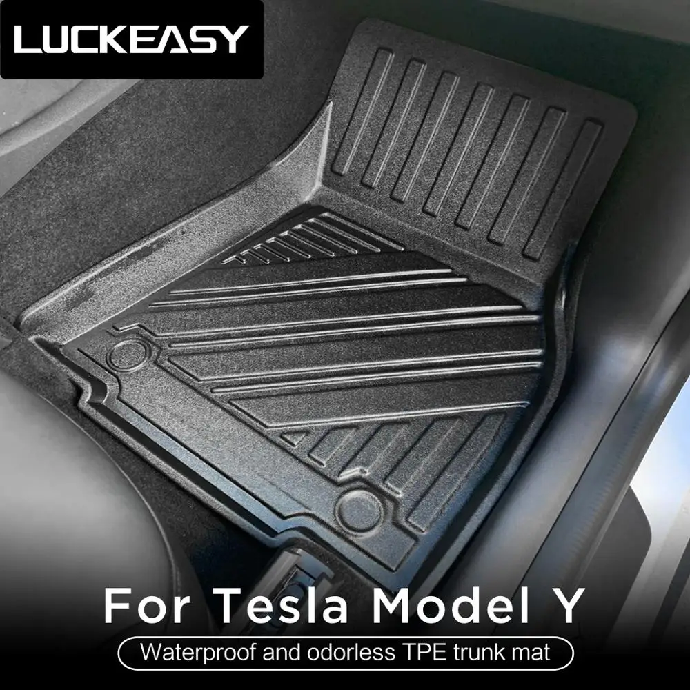 Автомобильные аксессуары LUCKEASY модификация интерьера для Tesla Model Y всепогодный