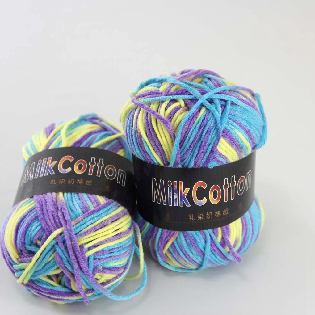 Распродажа мягкие хлопковые детские носки 2ballsx50g новые шерстяные ручной работы
