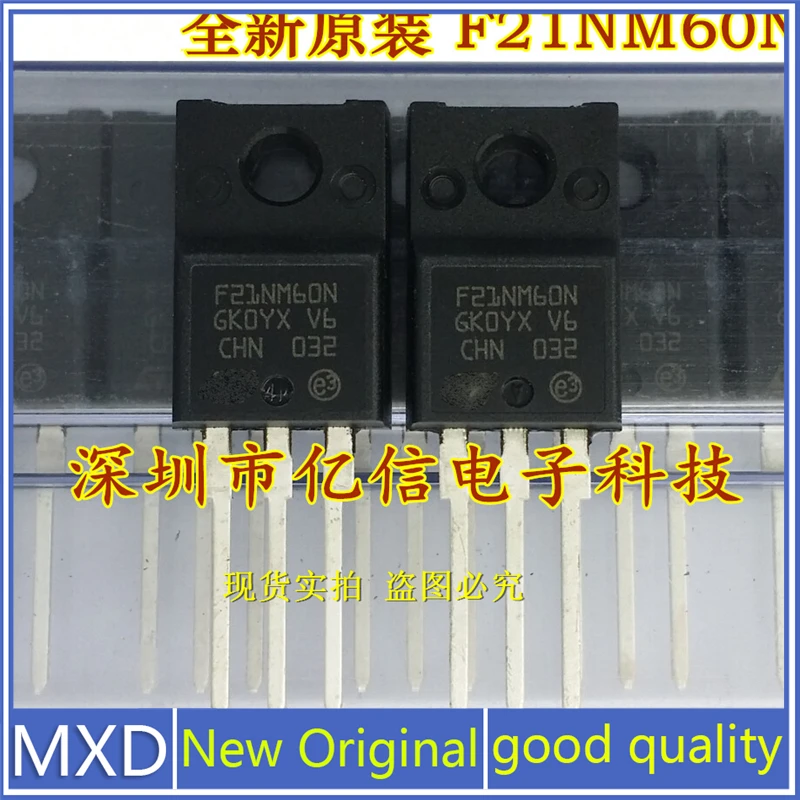 

5Pcs/Lot New Original F21NM60N 21A/600V Field Effect Mostube in-line TO220F Good Quality