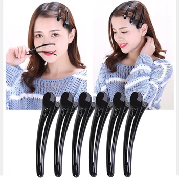 

6pcs Hair Styling Hair Clips Professional Hair Positioning Clip Hairpin Solid Duckbill Clip for Women Hairdressing