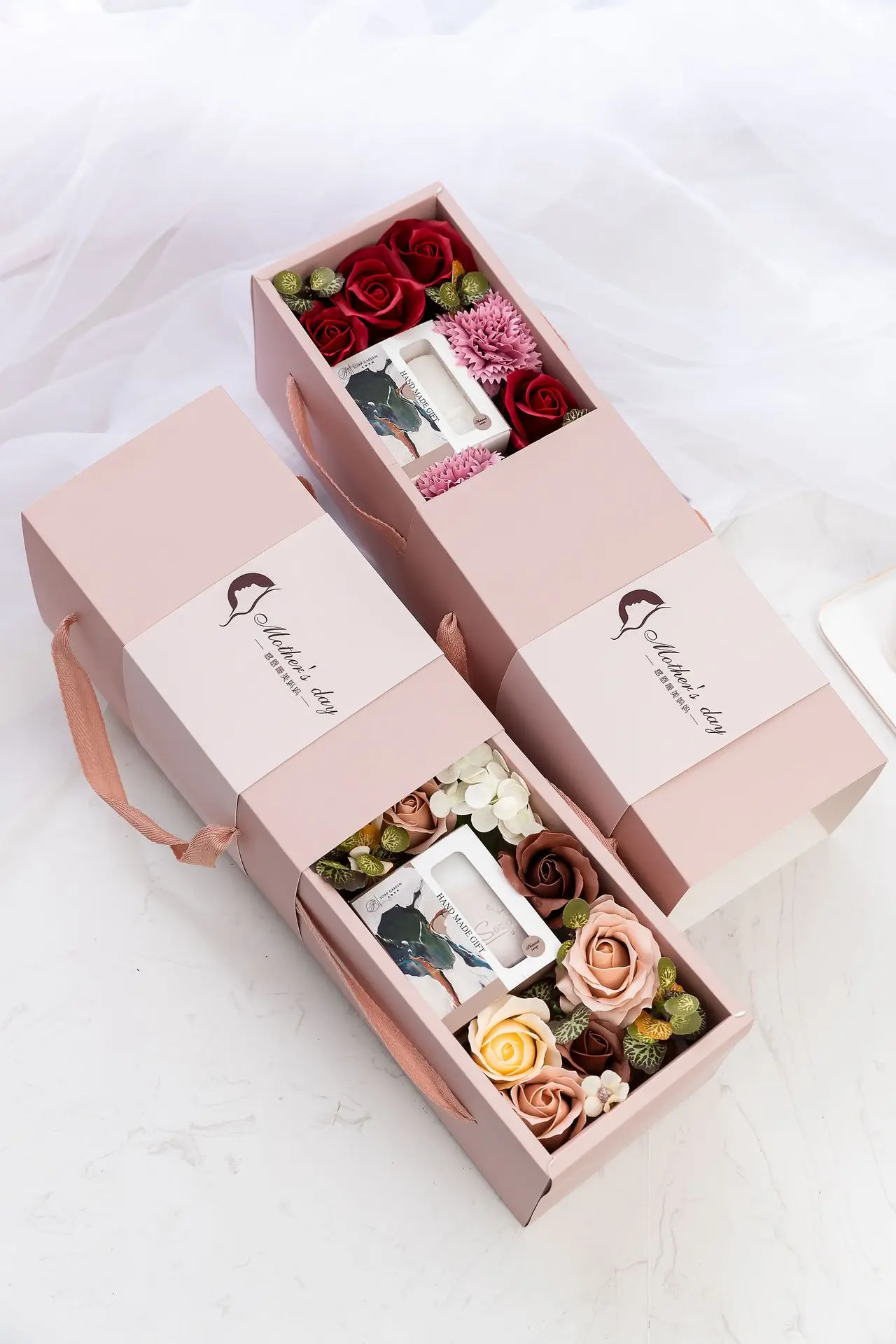 Artificial Flowers Gift Box Handmade Soap Rose Valentine's Day Gift For  Girlfriend Dried Flower Home Decor Romantic Wedding Rose - Artificial  Flowers - AliExpress