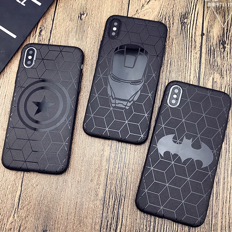 Marvel мстители капитан щит супергерой чехол для iPhone 11 Pro XS Max X XR 10 8 7 6 6s Plus 7PLUS