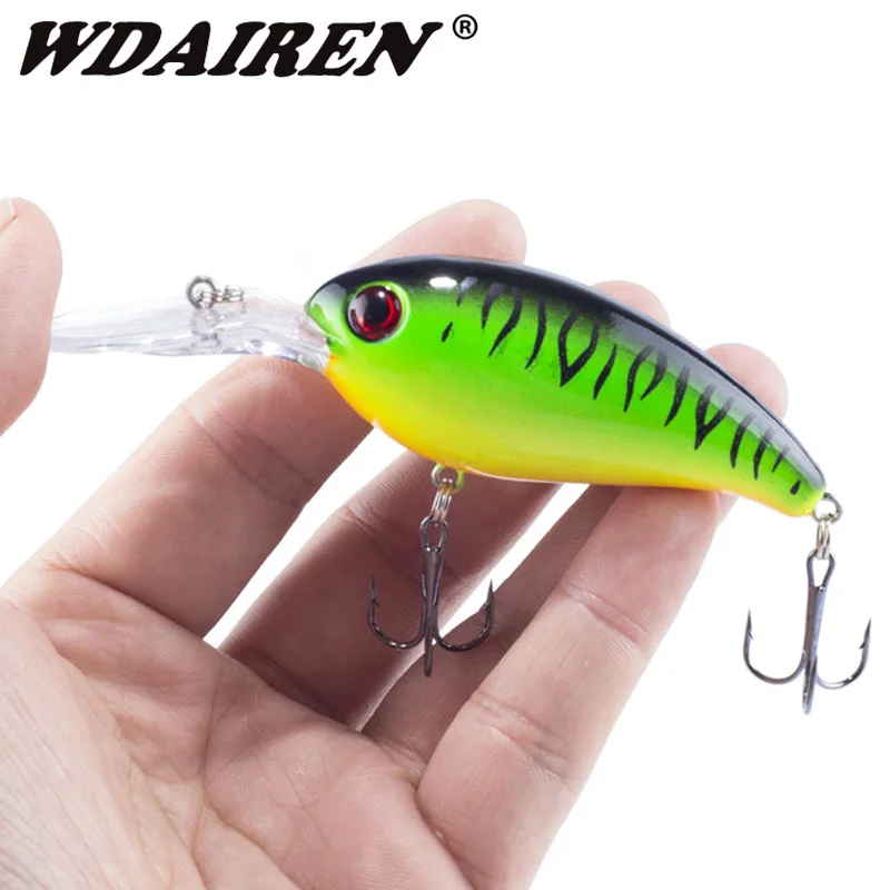 1 шт. Crank рыболовные приманки искусственные жесткие 10 см/14 г Crankbait Jerkbait воблер
