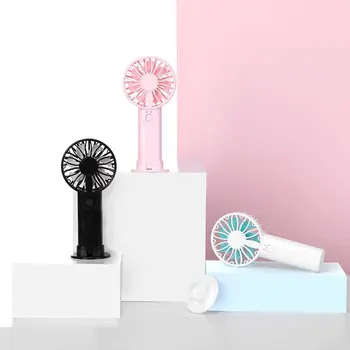 

1PC Mini Portable Fan Cool Air Hand Held Travel Cooler Cooling Mini Desk Fans Powered By 2x AA Battery For Outdoor Home