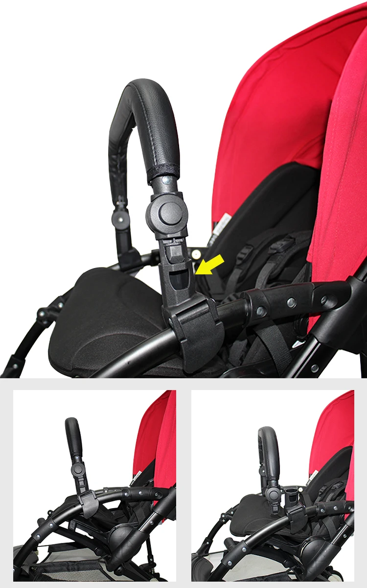 Bugaboo Bee5 аксессуары для колясок, кожаный бампер для рук, передний подлокотник для коляски Bugaboo bee3