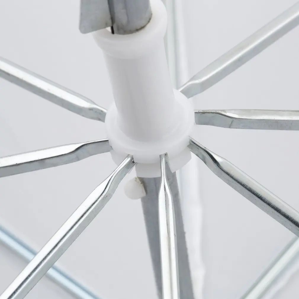 Новейший 33 дюйма 83 см профессиональный студийный фотовспышка полупрозрачный мягкий Блестящий зонтик белый нейлоновый материал алюминиевый вал