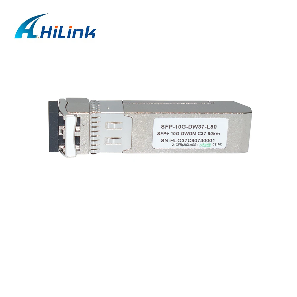 Завод Китай 10G DWDM C17~ 61 80 км SFP+ C37 оптический приемопередатчик для DWDM систем
