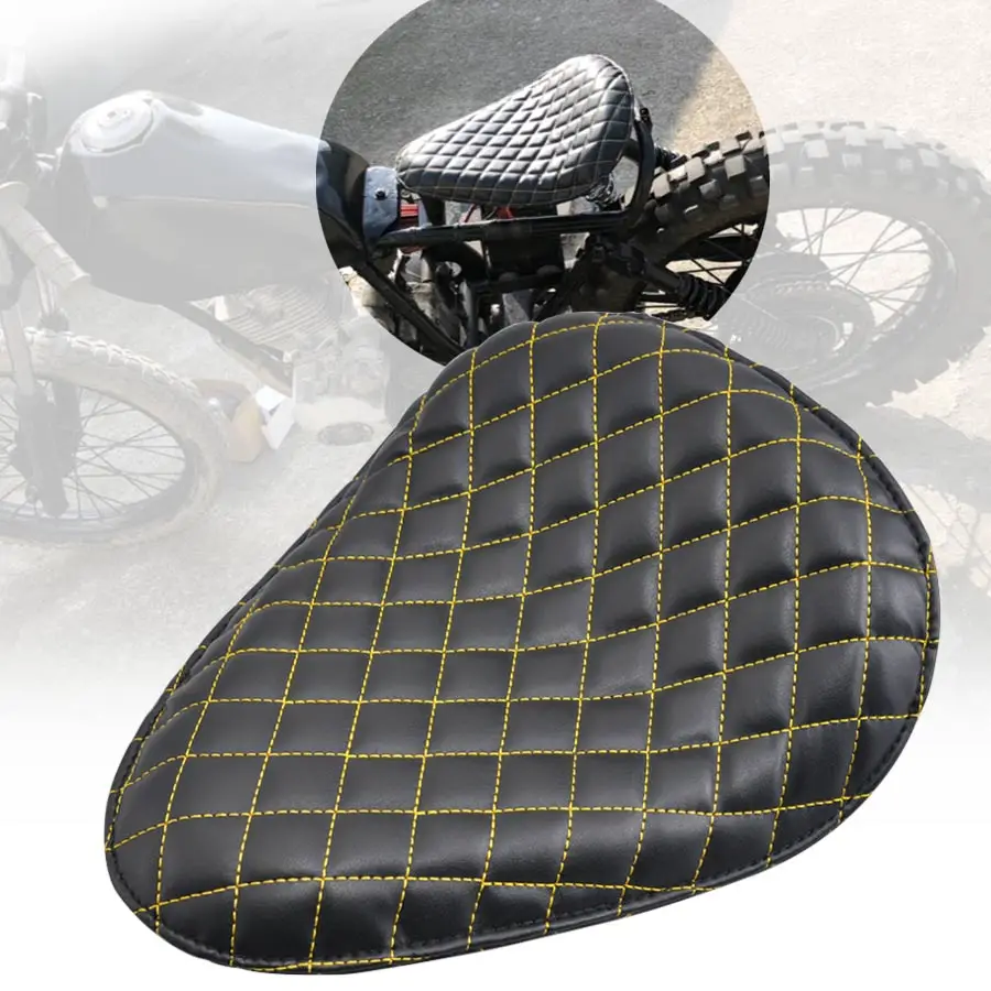 Motorcycle Solo Driver Seat Fit For Harley Honda Yamaha Kawasaki Suzuki Sportster Bobber Chopper | Автомобили и мотоциклы