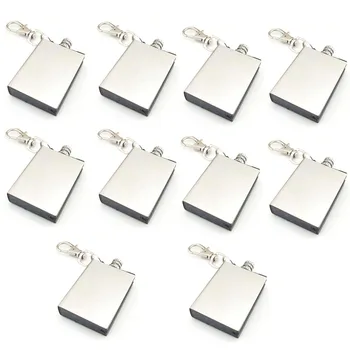 

Lot 10PCS Portable Bottle Shaped Stainless Steel Flint Fire Starter Matches Survival Tool Lighter Kit for Outdoor Hiking Camping