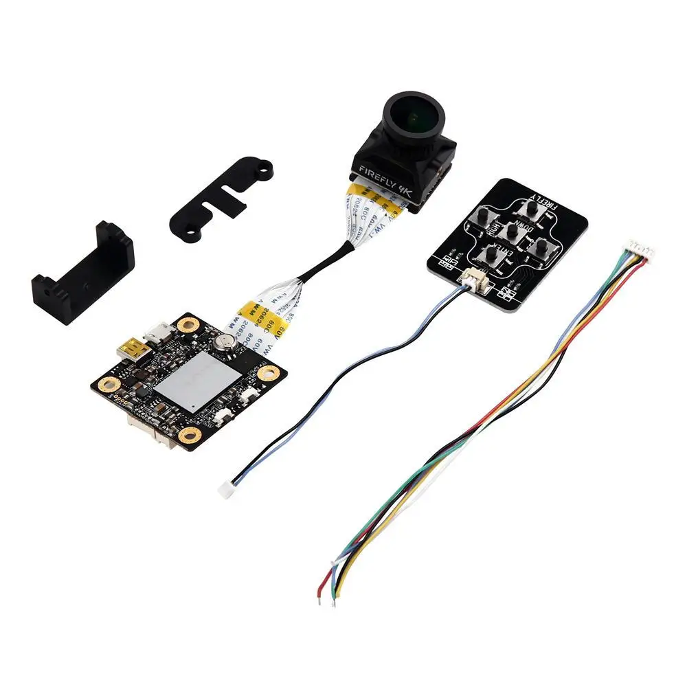 Pre-owned Price for  Hawkeye Firefly Split 4K 160 Degree HD Recording DVR Mini FPV Camera WDR Single Board Builtin Mic L