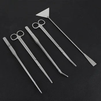

1Pcs Tweezers Scissors For Live Plants Grass Tank Tweezers Pliers Aquarium Tool Fish Aquatic Plants Aquarium Maintenance Tools