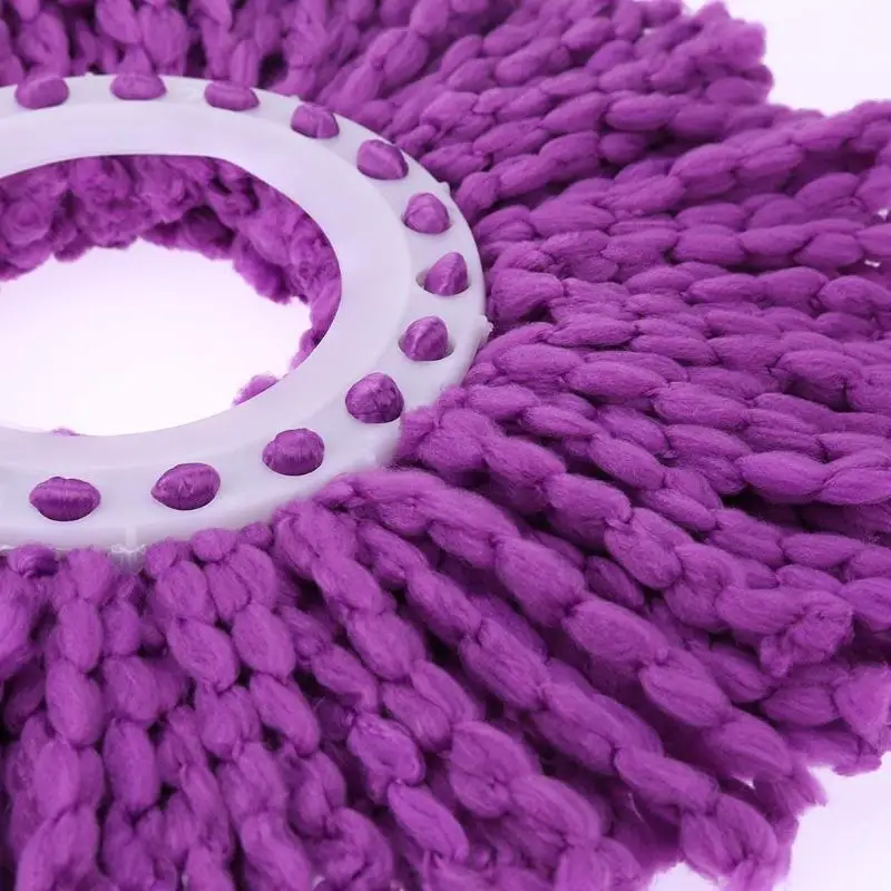 360 градусов фиолетовая насадка для швабры из микрофибры, сменная Вращающаяся насадка для швабры для кухни, ванной комнаты, инструмент для очистки поверхности вращающегося пола