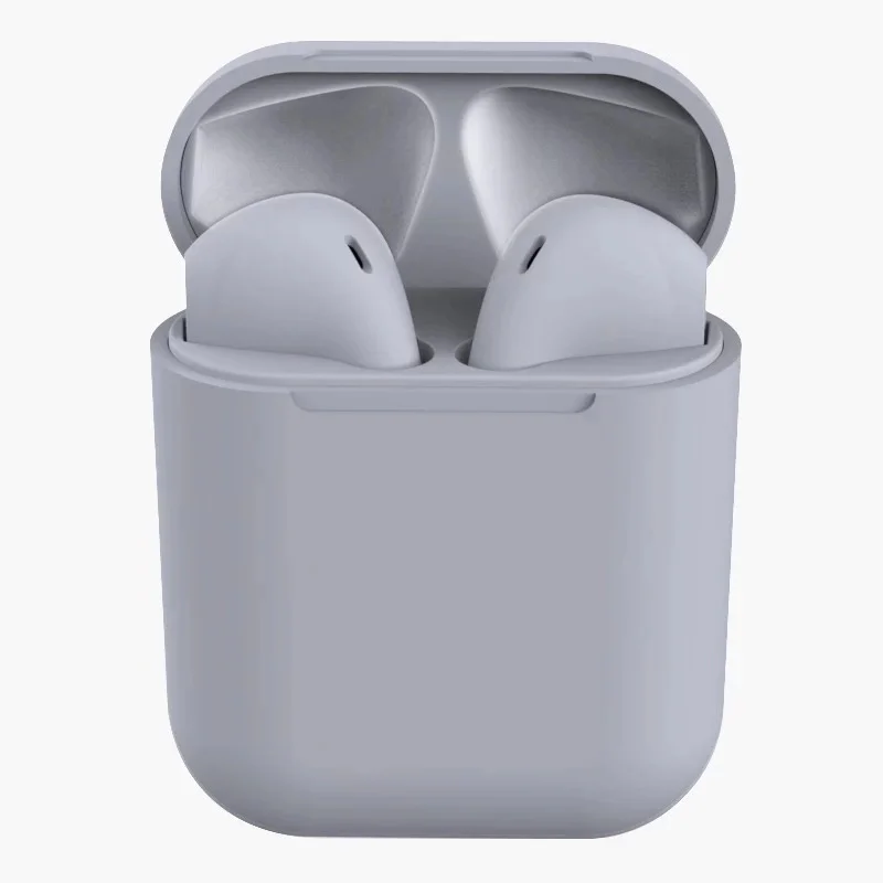 ip12 grey Lanyasir i7s tws беспроводные bluetooth гарнитуры беспроводные наушники Bluetooth 5,0 для xiaomi iPhone наушники i7s tws - Цвет: ip12 grey