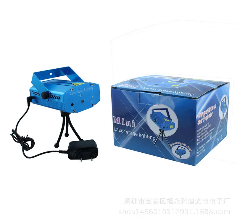 

Manufacturers Direct Selling KTV Laser Light Voice Mini 6-in-One Laser Light Stars Lighting