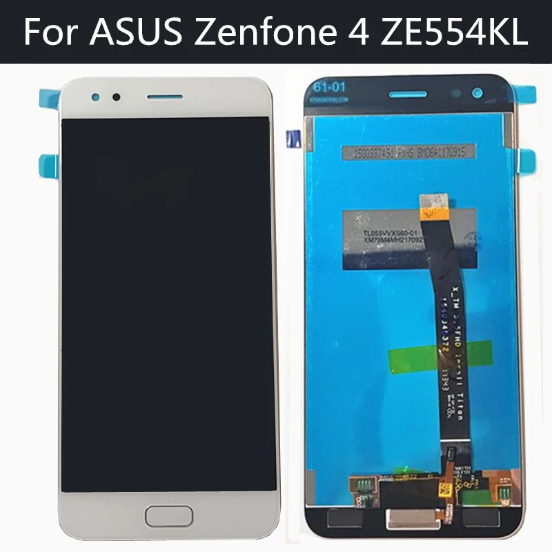 ЖК дисплей 5 дюйма для ASUS Zenfone 4 ZE554KL с сенсорным экраном и дигитайзером в сборе