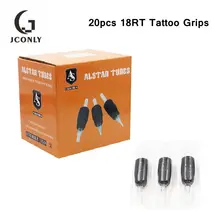 Одноразовые картриджи татуировки сцепление трубки для игл 25 мм для гильзы картридж стиль иглы татуировки Трубы 20 шт./лот