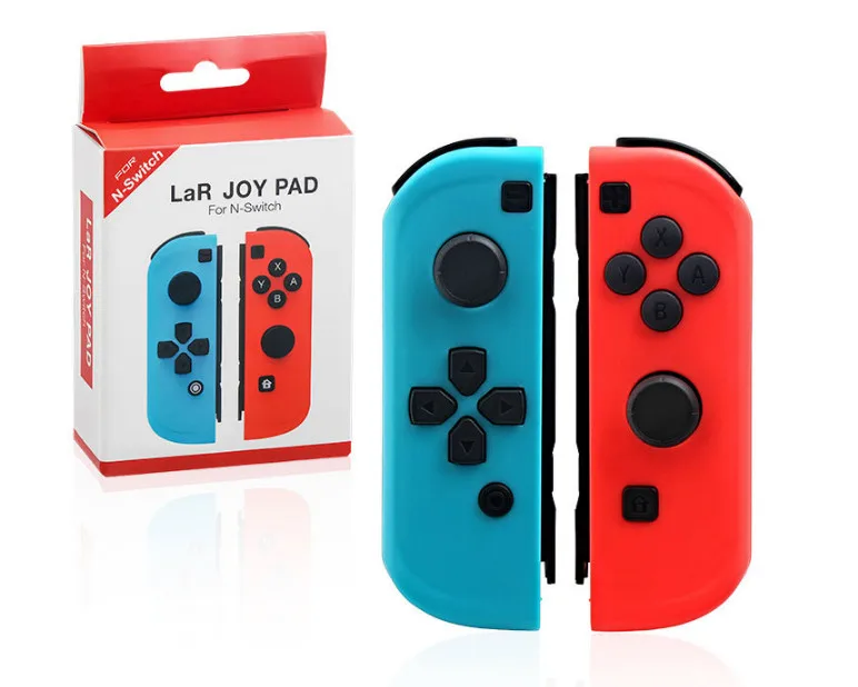 1 пара синий красный L R Joy Con беспроводной Bluetooth геймпад контроллер Джойстик для переключателя NS Joy-Con