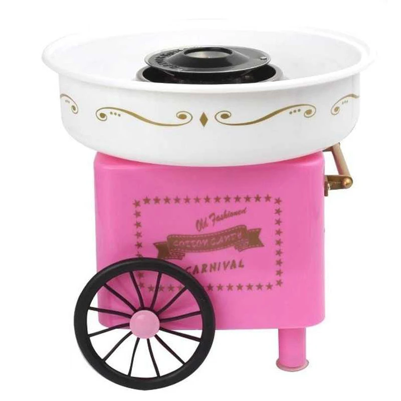 110-220V Mini Sweet Automatic Cotton Candy Machine Household Diy 500W Cotton Candy Maker Sugar Floss Machine For Kids