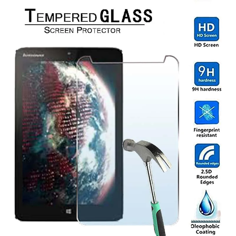 For Lenovo Ideapad Miix 2 10 inch HD Premium Tempered Glass Screen Protector 