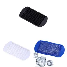 160 практичная форма для льда мини маленький лоток для льда замороженные лотки для кубиков силиконовая форма для льда кухонный инструмент GHS99