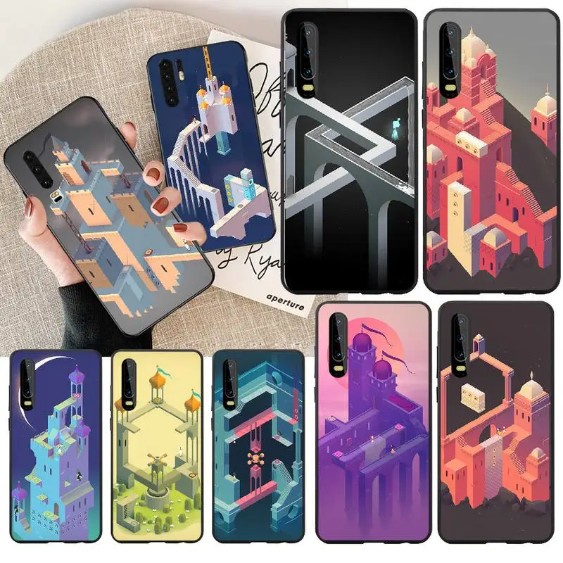 PENGHUWAN Monument Valley Game Wallpaper Customer High Quality Phone Case for Huawei Honor 20 10 9 8 8x 8c 9x 7c 7a Lite view | Мобильные