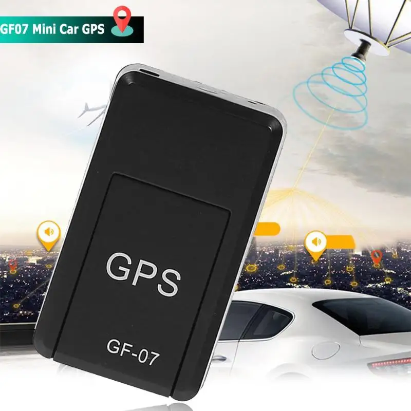 Мини-Автомобильный gps-трекер, gps-локатор, голосовое управление, устройство слежения, включение акустического тока 30 мА, позиционирование 25S GF07