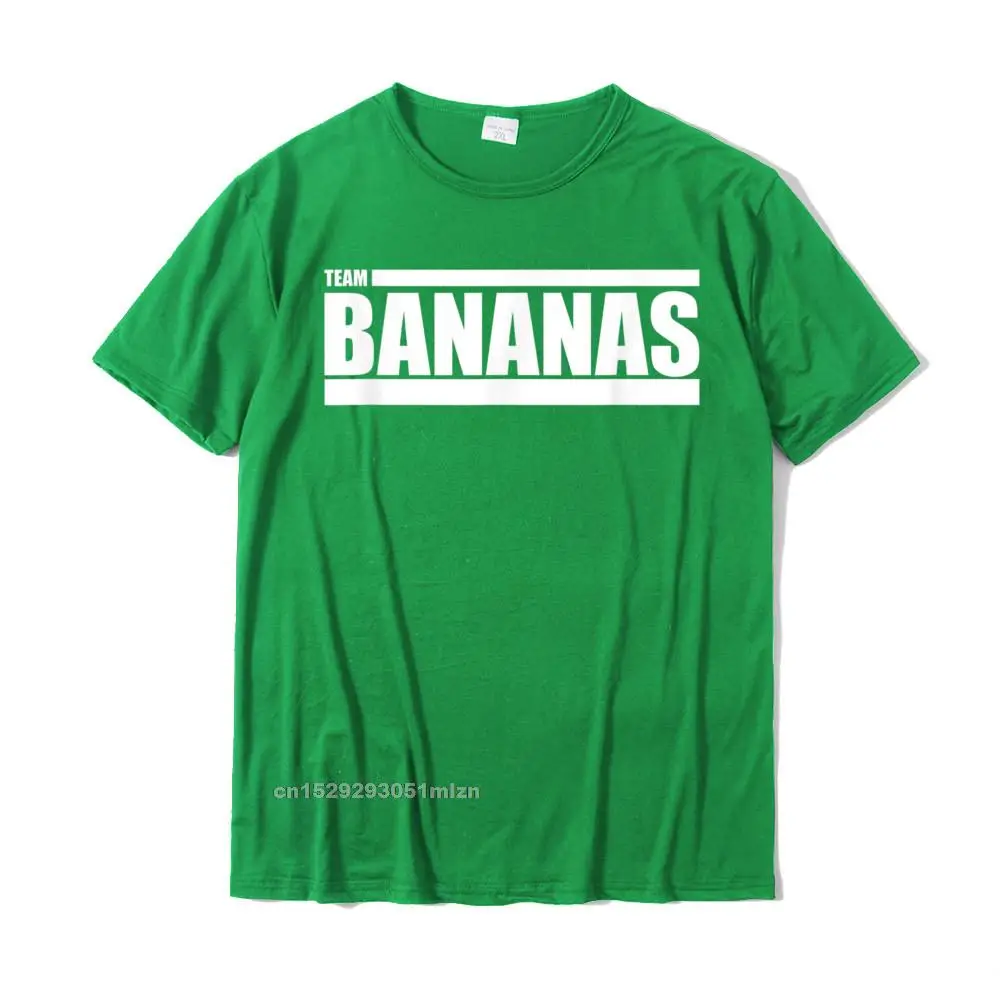 Team Bananas Challenge Funny T-Shirt__4716 Top T-shirts for Men Family Father Day Tops Shirt On Sale Tee Shirt Crewneck 100% Cotton Team Bananas Challenge Funny T-Shirt__4716 green