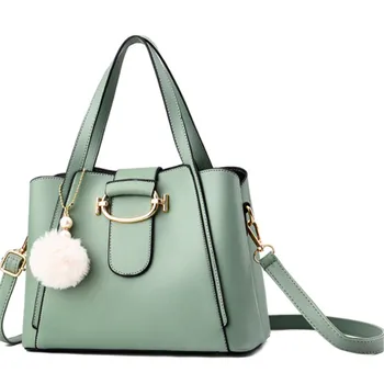 

bags for women 2019 ladies handbags crossbody bags for women Solid PU Leather Femme Big Casual Tote Bags