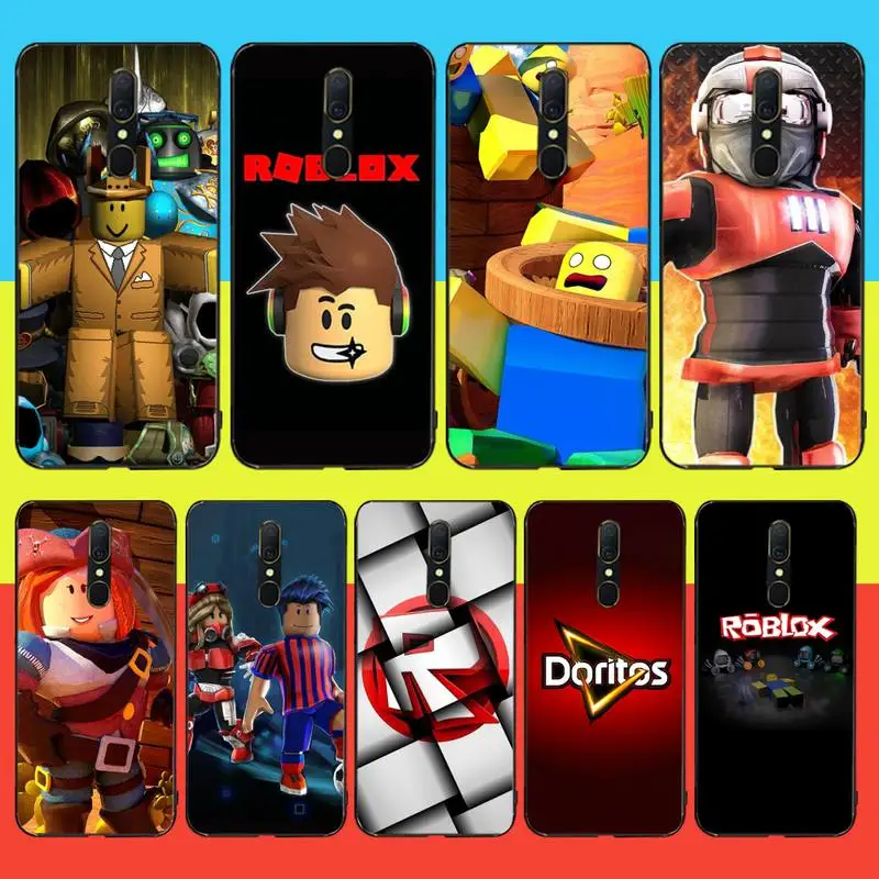 Cutewanan Roblox Video Game Newly Arrived Black Cell Phone Case