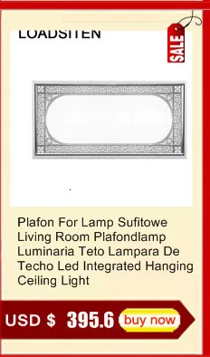 Techo Colgante современная лампа для гостиной Plafonnier Luminaria De Teto Plafondlamp Светодиодный Интегрированный подвесной потолочный светильник