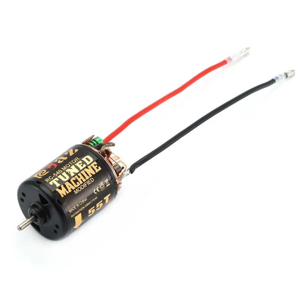 

RC 540 35T 45T 55T Brushed Motor With 320 Speed Controller Waterproof ESC for RC Car Rock Crawler Axial SCX10 Model