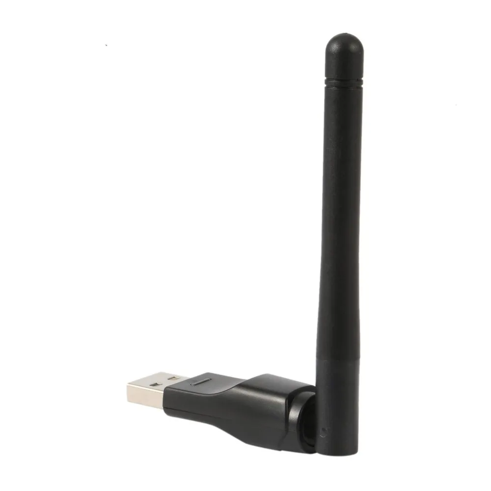 Мини беспроводной WiFi адаптер 150 Мбит/с 20dBm приемник USB Wi-Fi для ПК ноутбук WiFi Dongle антенна Сеть карта 802.11b/n/g высокая скорость