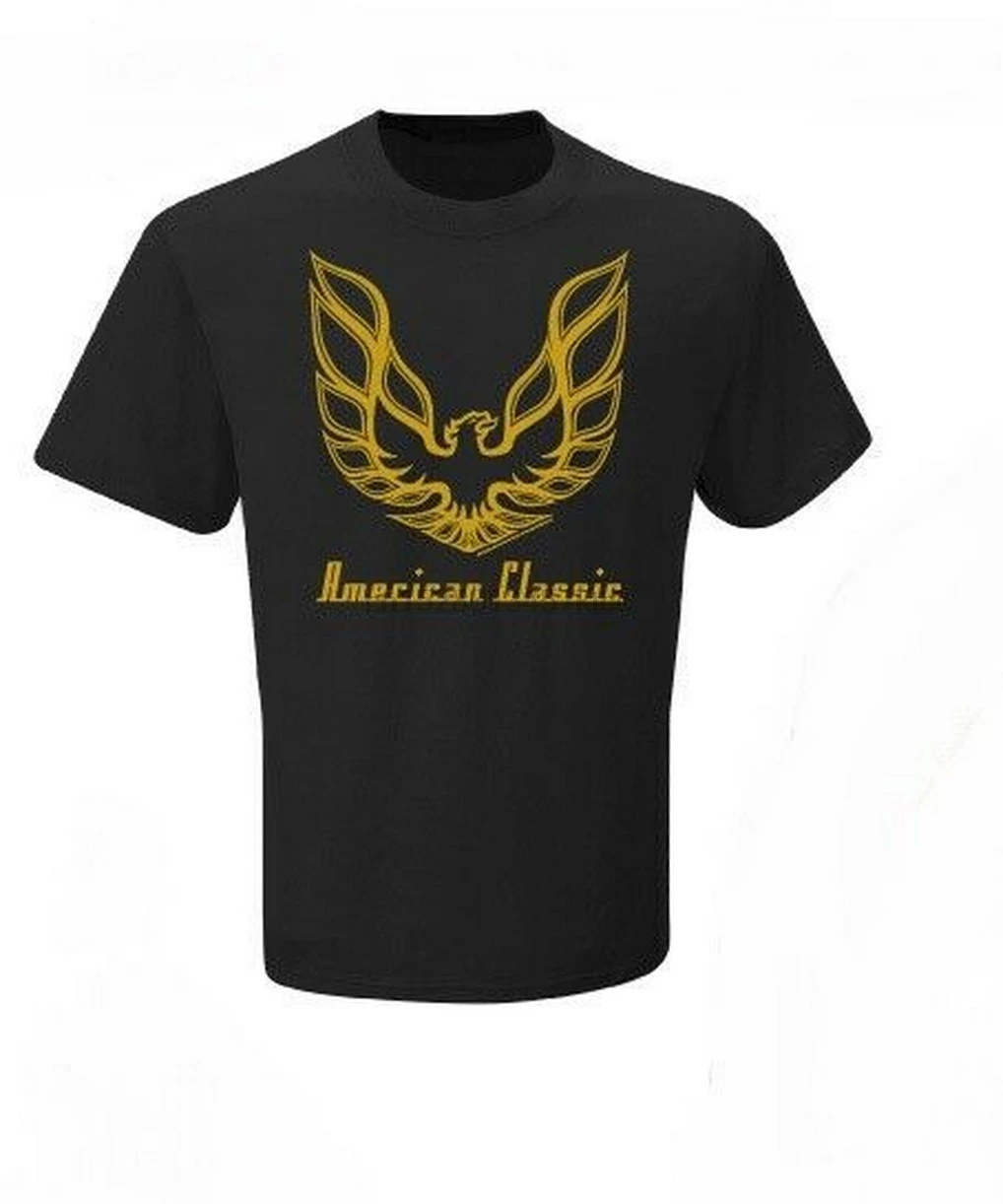 T Shirt W Pontiac Firebird Trans Am Logo Emblem Tee Shirt Street Wear Fashion