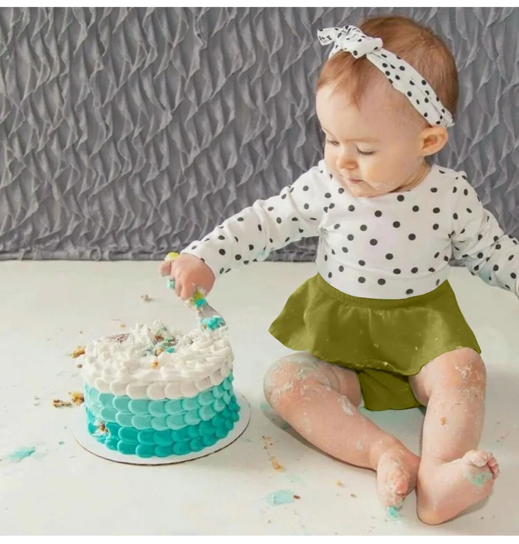 Infantil da Criança Capa de Fraldas do Bebê Calções de Flores Bebê Bloomers Shorts Meninas Algodão Plissado Calças Bonito Crianças Roupas Recém-nascidos 19 algodão plissado calças bonito crianças capa de