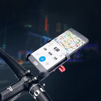 

Colorful Aluminium MTB Bicycle Bike Phone Holder Handlebar Clip 360 degree rotating Motorcycle Cycling Equipment Bike Accessorie
