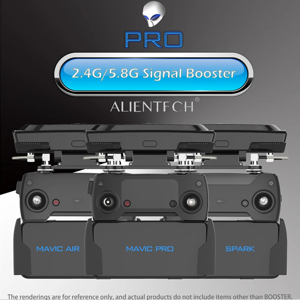 Усилитель сигнала с антенной ALIENTECH 3 Pro 2 4/5 8G расширитель диапазона для дрона DJI Mavic