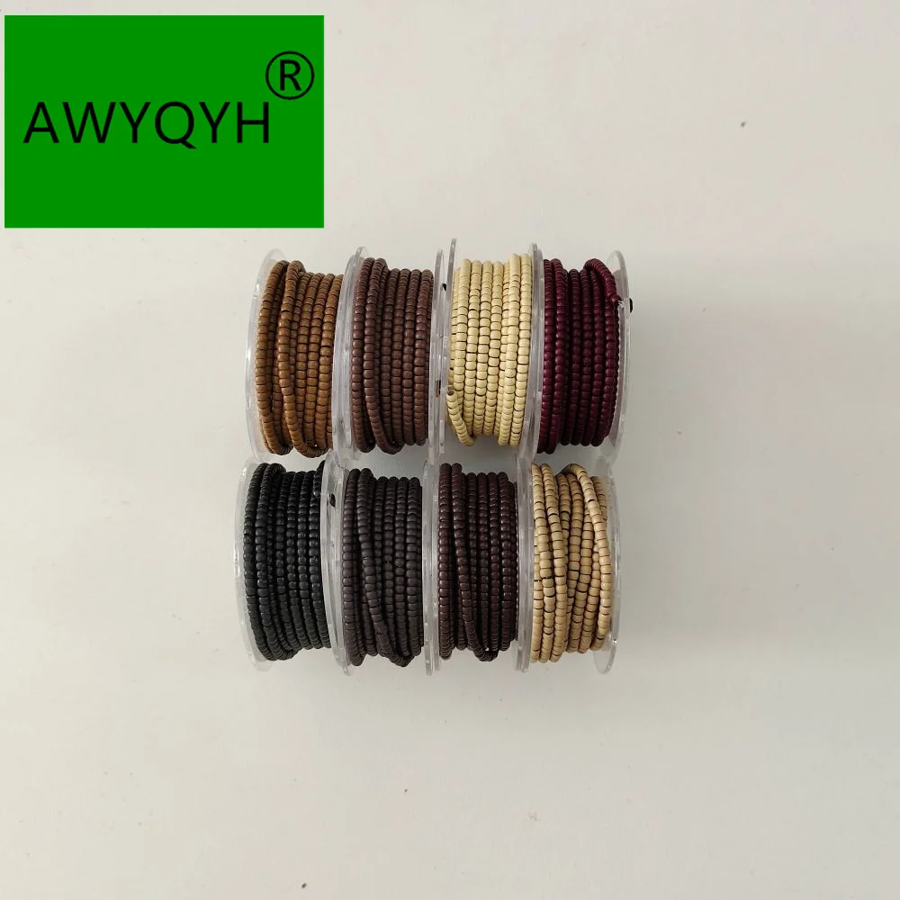 bonded nylon thread for hair extension weaving weft tools