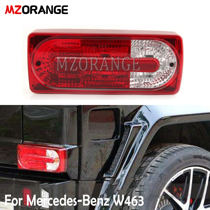 

MZORANGE Rear Bumper Tail Light LED Tail Light Brake Light Red Tail Lamp For Mercedes-Benz W463 G500 G550 G55 G63