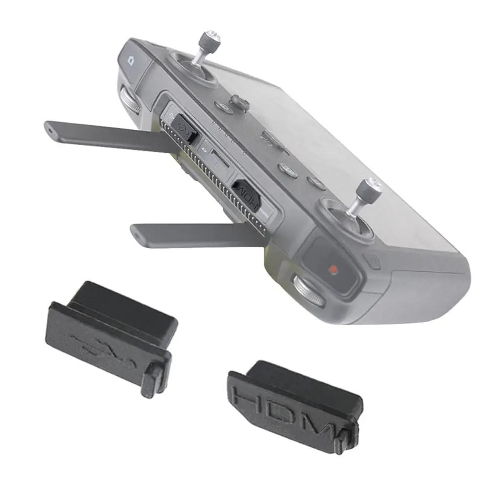 3 шт./компл. силиконовая Пылезащитная заглушка для DJI Smart контроллер HDMI/USB/type-C Интерфейс Пылезащитная Крышка для DJI Mavic 2 аксессуары