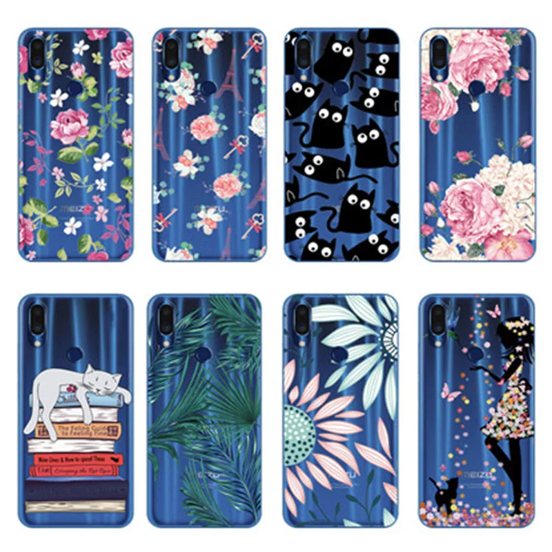 For Meizu Note 9 Case Note9 Cover Silicone Clear Soft TPU Back M9 M9Note 6.2 inch Coque Fundas Bumper | Мобильные телефоны и