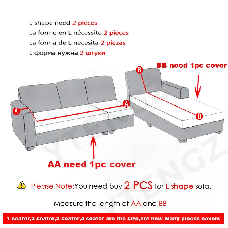 Solid color Thick Velvet Sofa Covers for living Room Warm Sofa Towel Green Slip-resistant Sofa Cover Strech Sofa Slipcover 6