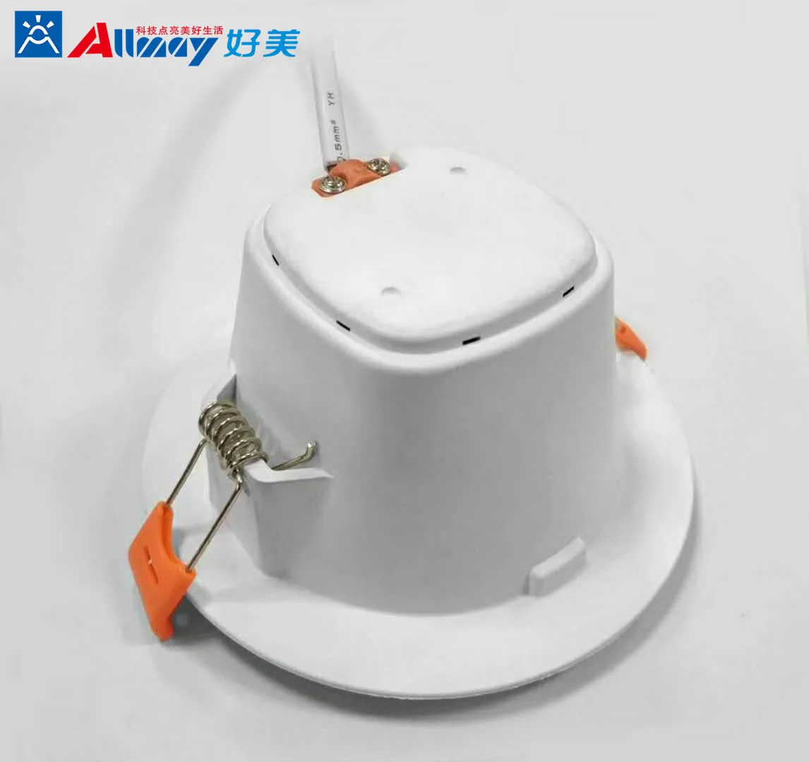 

2.5-Inch Mini Radar Sensing Downlight Embedded Installation round Ceiling Light High Efficiency Energy Saving Aisle Lights