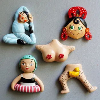 

Creative 3D fridge magnets Spoof refrigerators magnetic Sticker halloween home decor kitchen decoration accessories