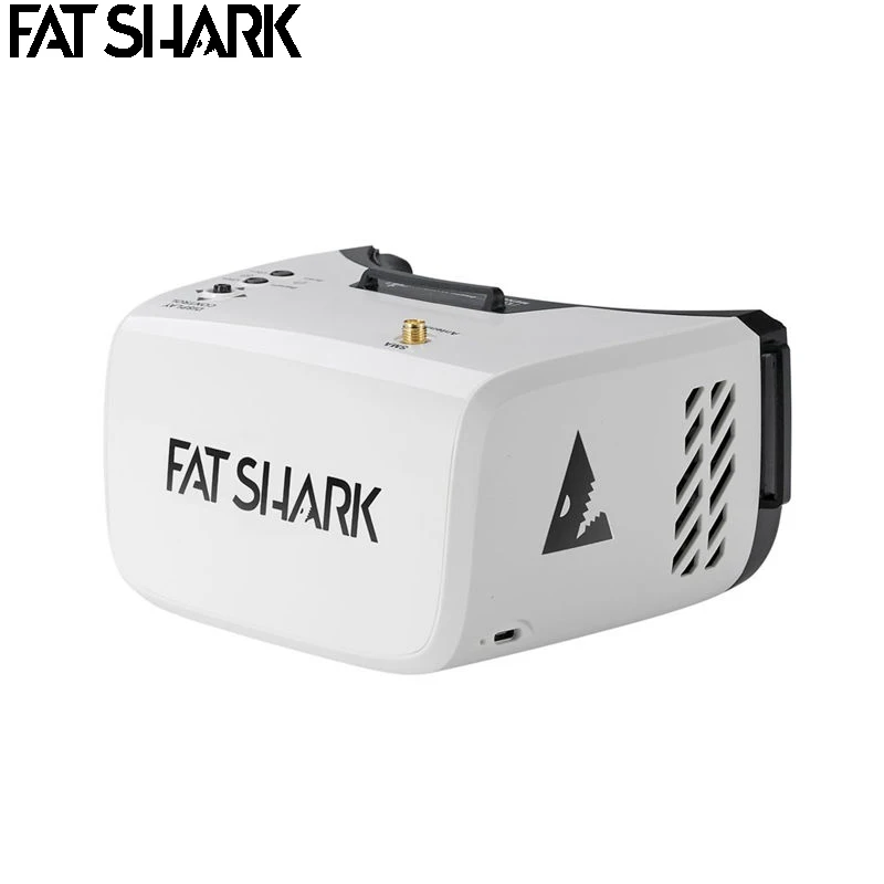 

FatShark Recon V3 5.8GHz 32CH RaceBand 16:9 4.3 Inch 55Degree 800x480 TFT Display FPV Goggles Video Headset Bulit-in Battery