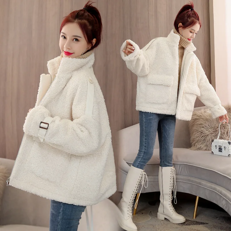 

Woolen Jacket Women's Short 2019 Autumn And Winter Popular New Style Loose-Fit Graceful Elegant Short-height Woolen Overcoat Fas