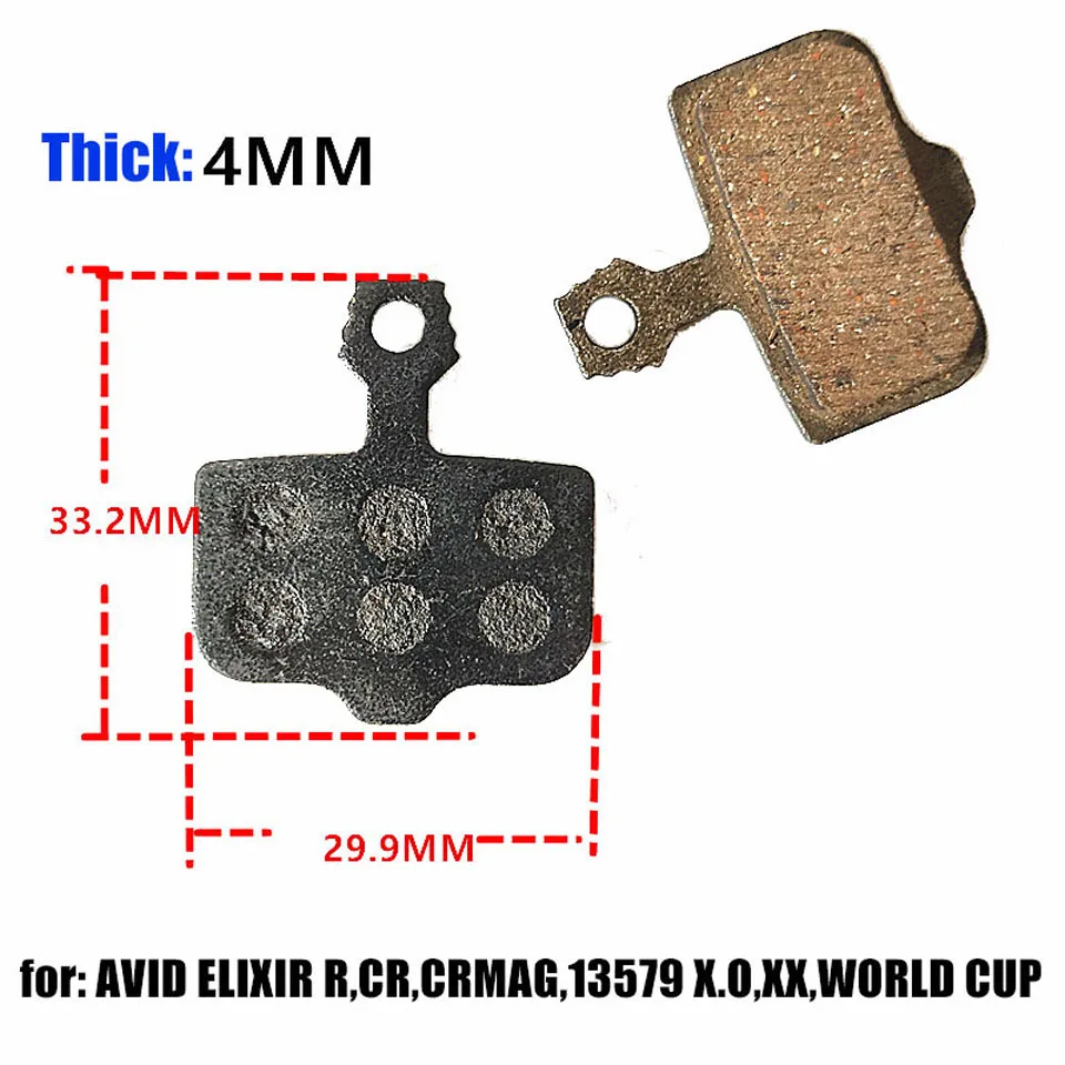 New Bike Bicycle Ceramic Brake Disc Pads Replacement Compatible with Hayes Stroker RYDE, Dyno Sport