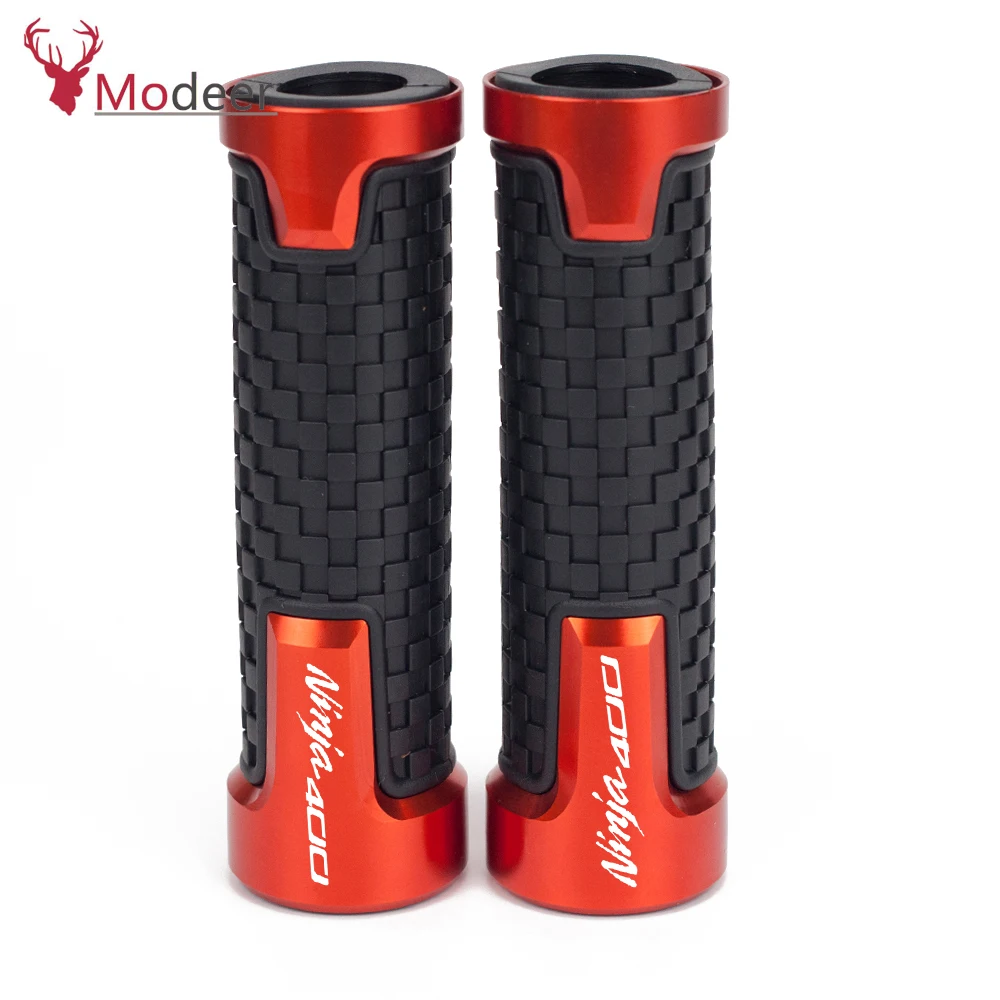 For Kawasaki NInja 400 Z400 2018 2019 2020 Ninja Handle bars Grip 78'' 22MM Motorcycle handle grips Motorbike handlebar ends (9)
