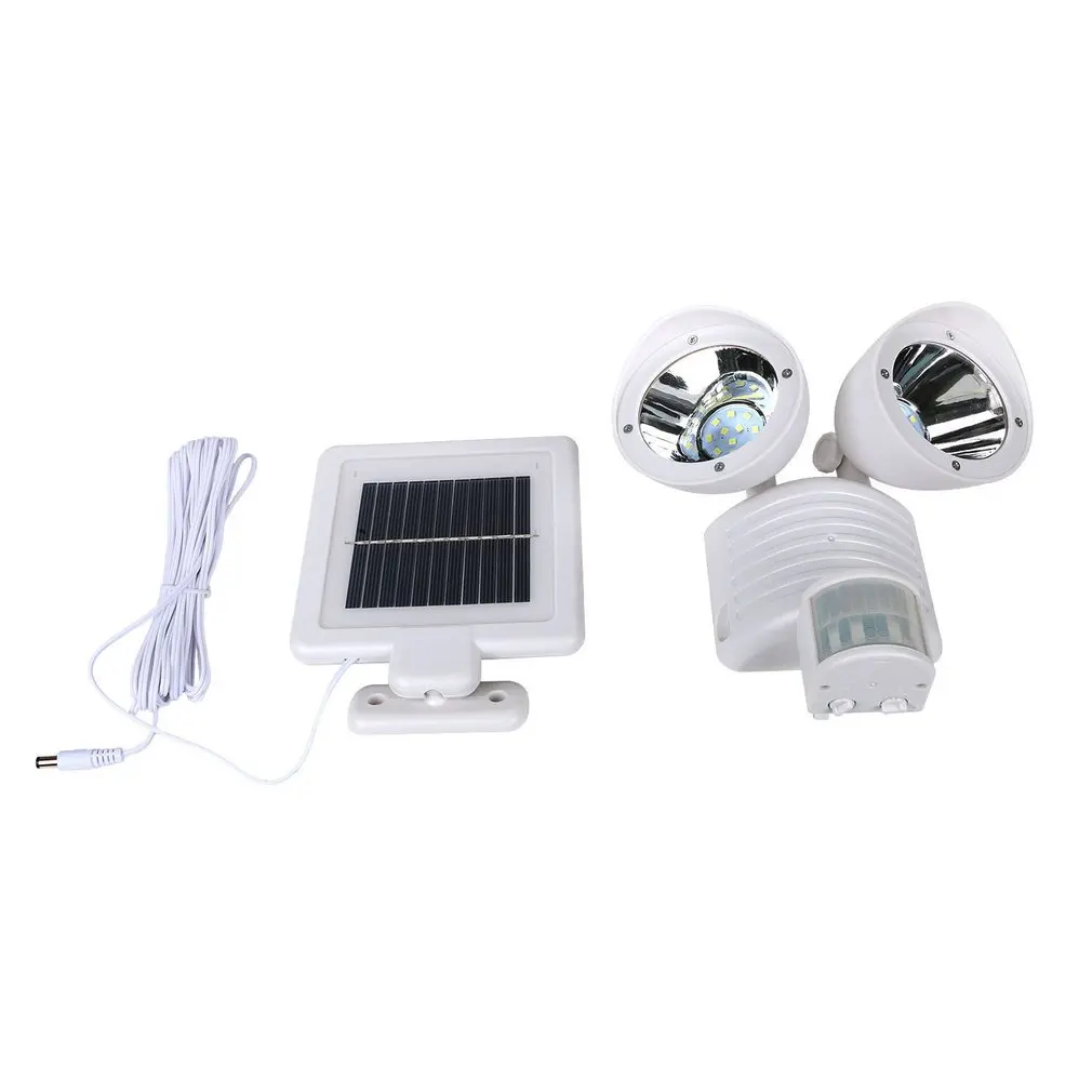 

Double Head 22 Led Light Solar Motion Sensor Security Body Wall Lamp Outdoor Garden @ 8 Jdh99 Projector