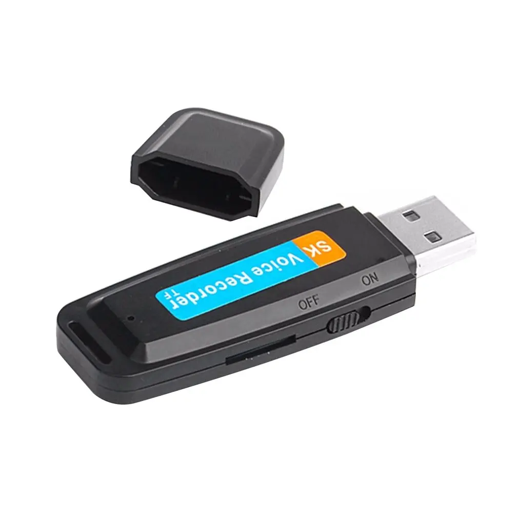 Цифровой аудио запись голоса USB флешка диктофон флэш-накопитель u-диск конвертер USB 2,0 U диск